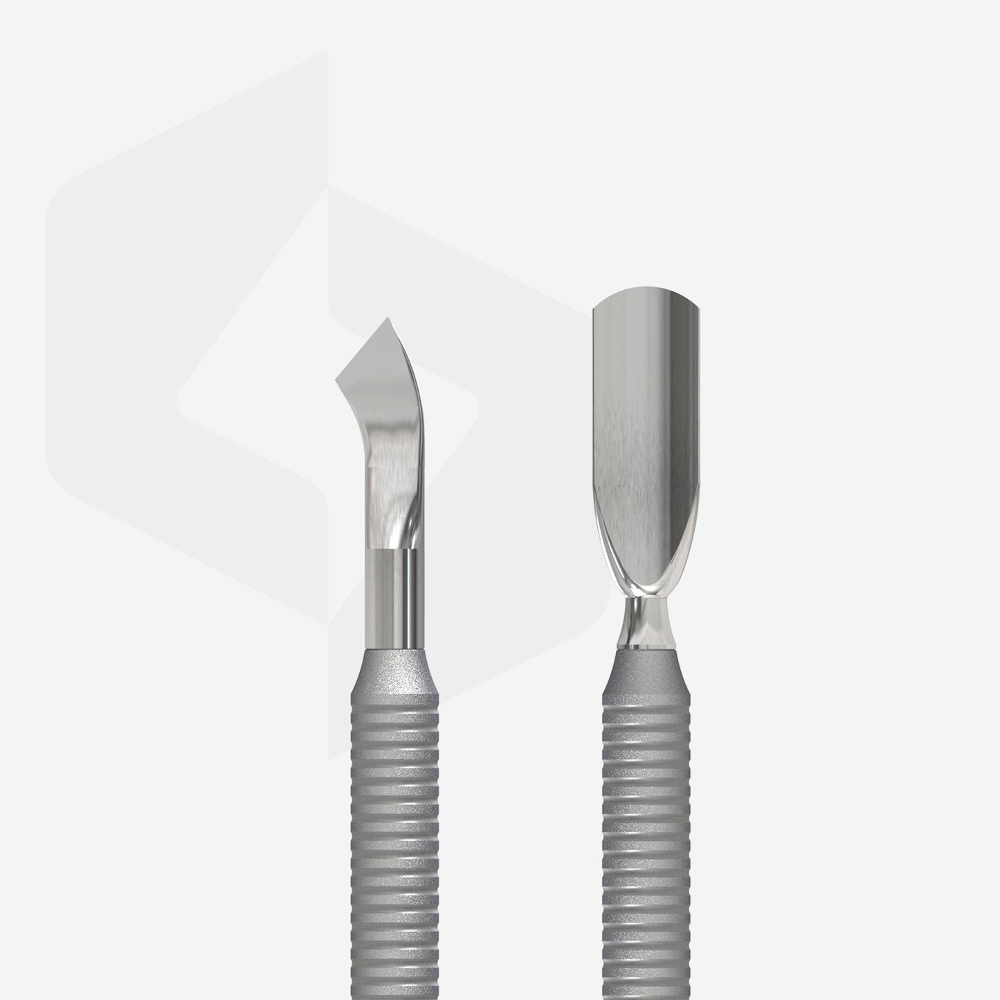 Manicure pusher SMART 50 TYPE 6 (rounded narrow pusher and bent blade) - STALEKS