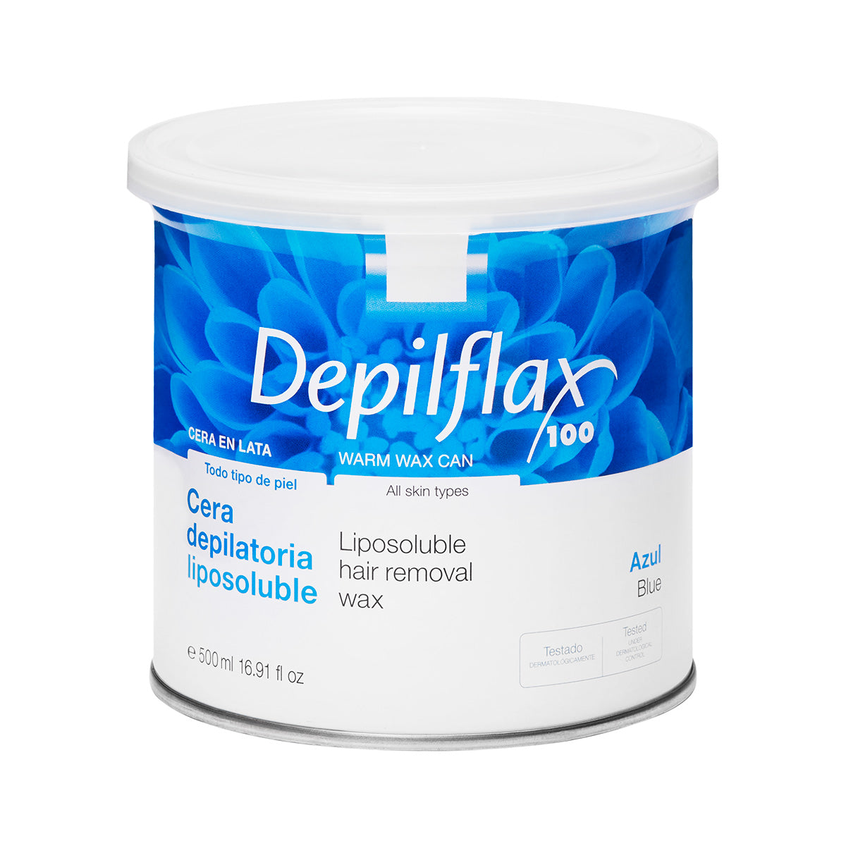 DEPILFLAX DEPILAČNÍ VOSK NÁDOBKA 500ML AZULEN