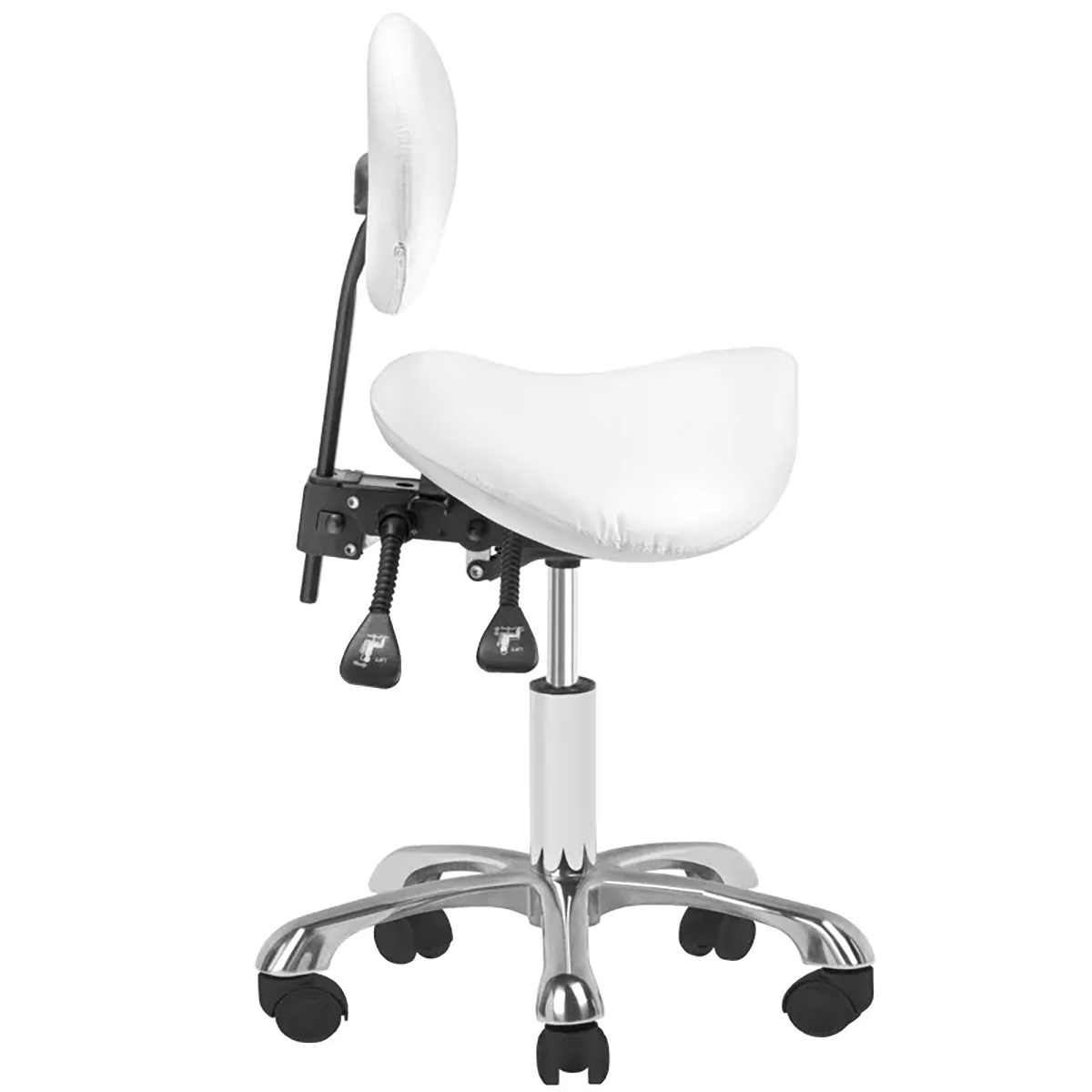 Kosmetický taburet 1025 bílý Giovanni