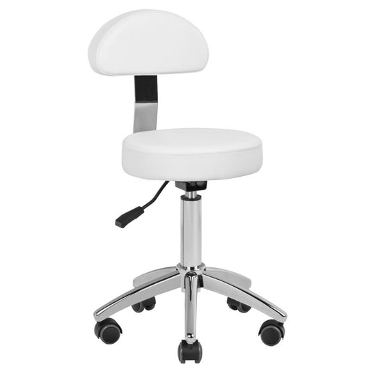 AM-304 cosmetic stool, white