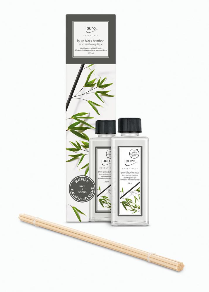 Náplň do difuzéru ESSENTIALS černá bambusová (200 ml)