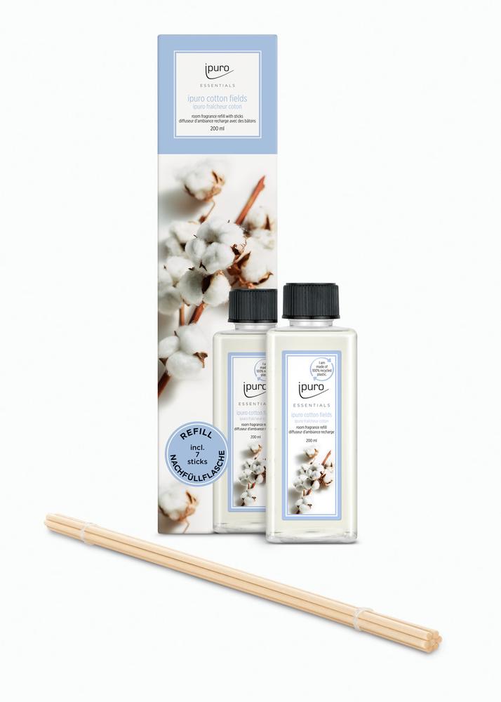 Náplň do difuzéru ESSENTIALS Cotton Fields (200 ml)