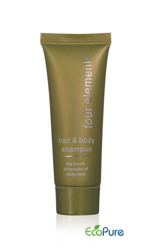 Hair & body shampoo in tube, 30 ml, Four Elements