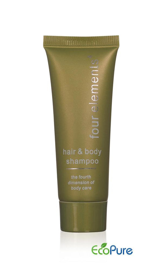 Hair & body shampoo in tube, 30 ml, Four Elements