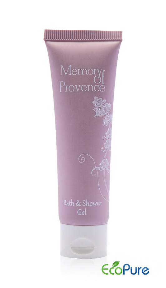 Bath & shower gel in tube, 35 ml, Memory of Provence