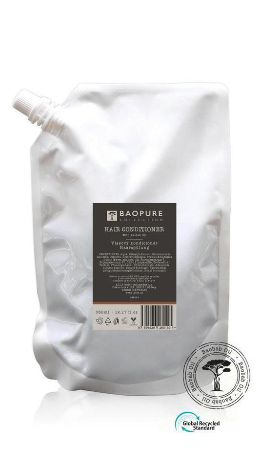 Hair conditioner, refill sachet 360 ml, BAOPURE collection