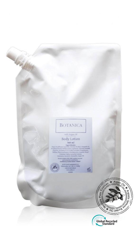 Body lotion, PS refill sachet, 360 ml, Botanica