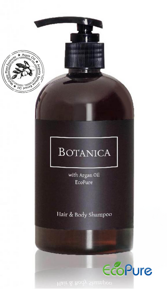 Hair & body shampoo, pump dispenser, 360 ml, Botanica