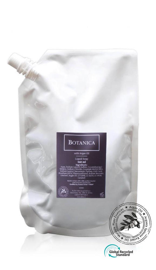 Liquid soap, PS refill sachet, 360 ml, Botanica