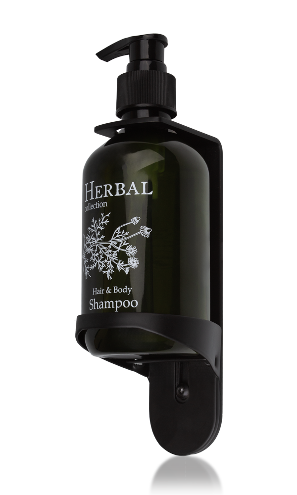 Držák pro dávkovač s pumpičkou 300 ml, černý