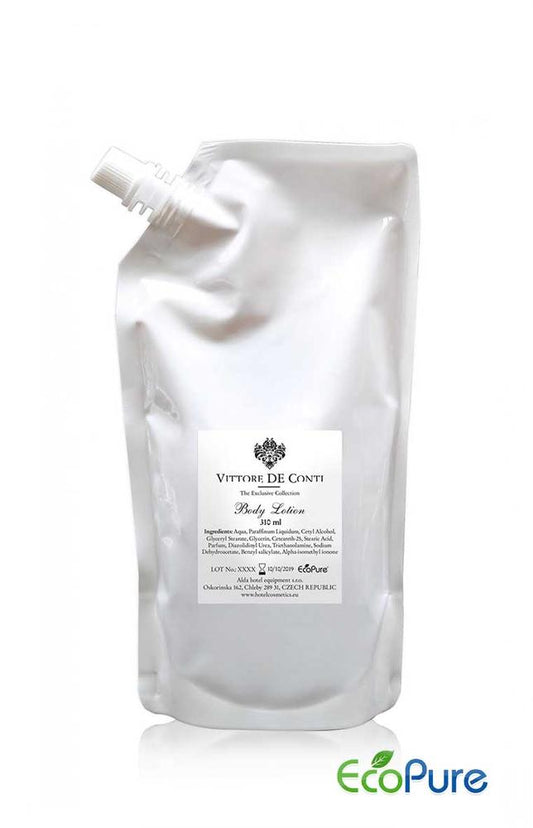 Body lotion, PS refill sachet 310 ml, Vittore De Conti