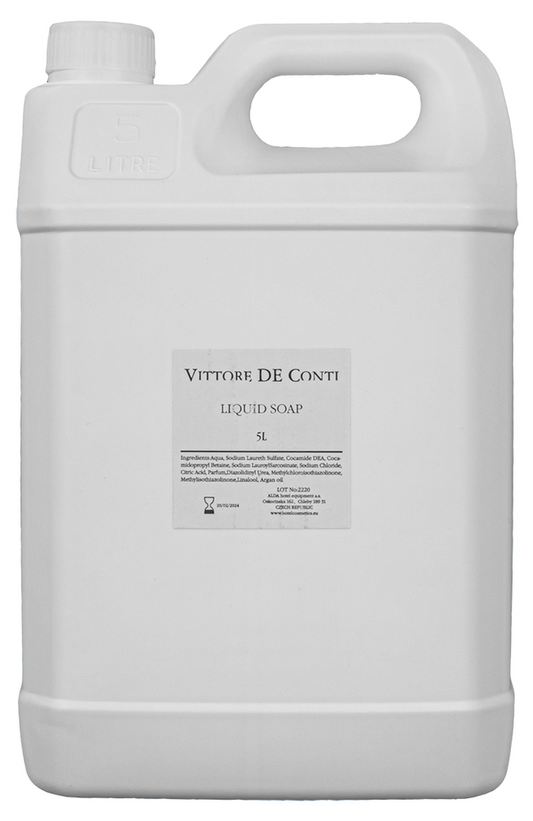 Liquid soap, refill for PS, 5l canister, Vittore De Conti