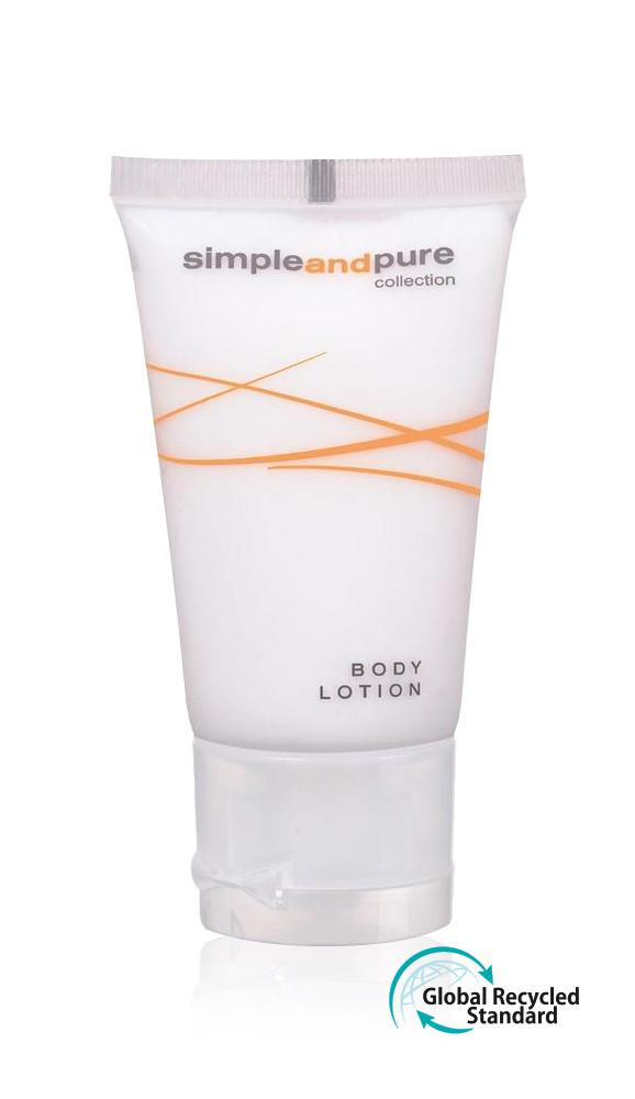 Tělové mléko v tubě, 30 ml, Simple and Pure