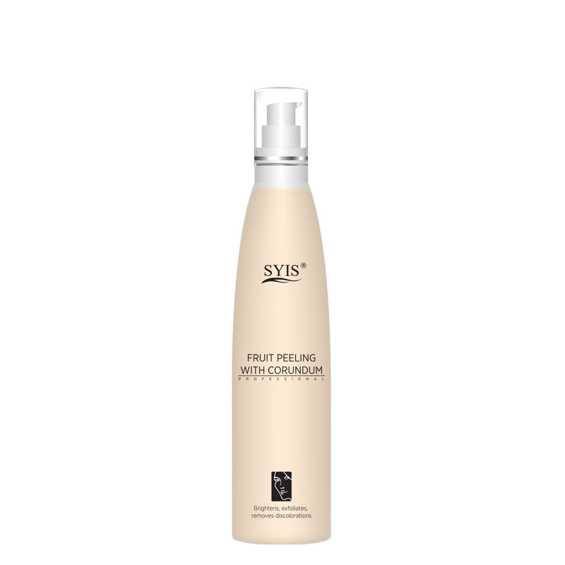 Syis ovocný peeling s korundem a křišťálovým zlatem 200 ml