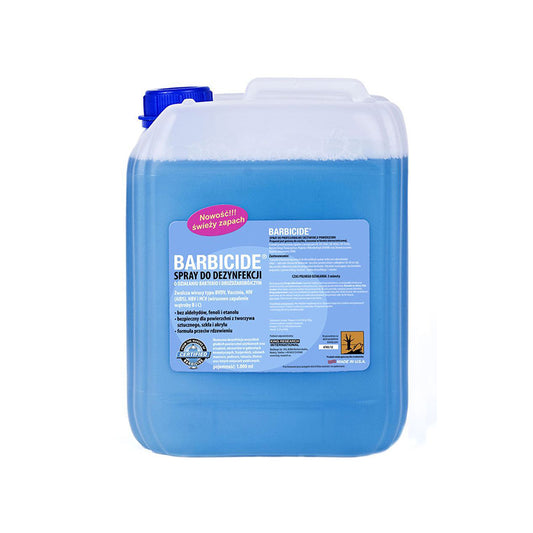 Barbicide spray for disinfecting all surfaces, scented - refill 5 L
