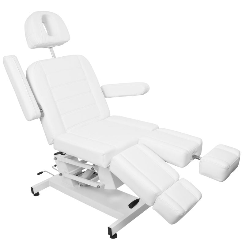Elektrické kosmetické křeslo Azzurro 706 pedi 1 motor bílé