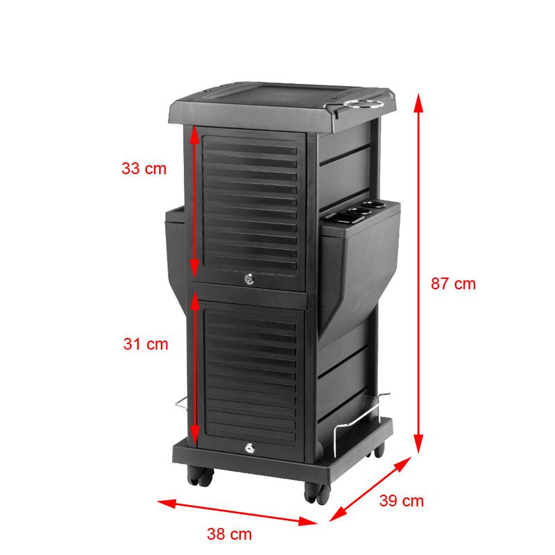 Kadeřnický asistent Gabbiano 100C černá