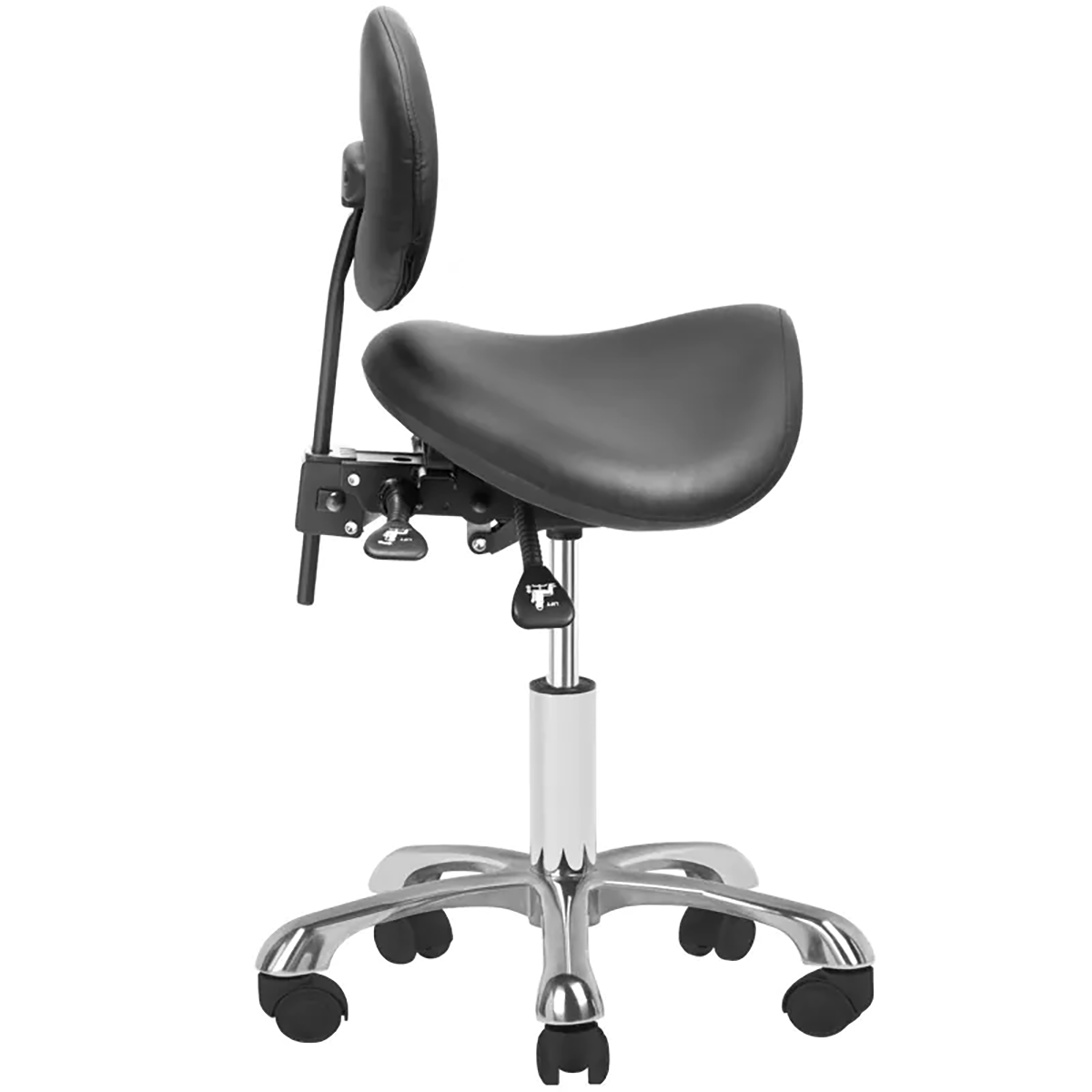 Kosmetický taburet 1025 černý Giovanni