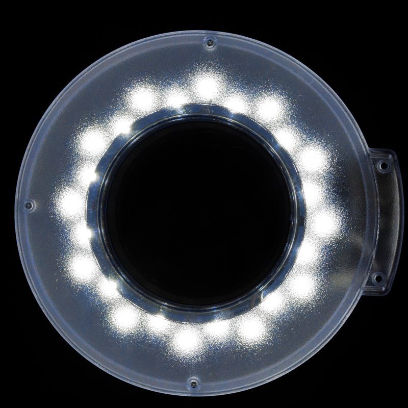 S4 LED lupa + stativ
