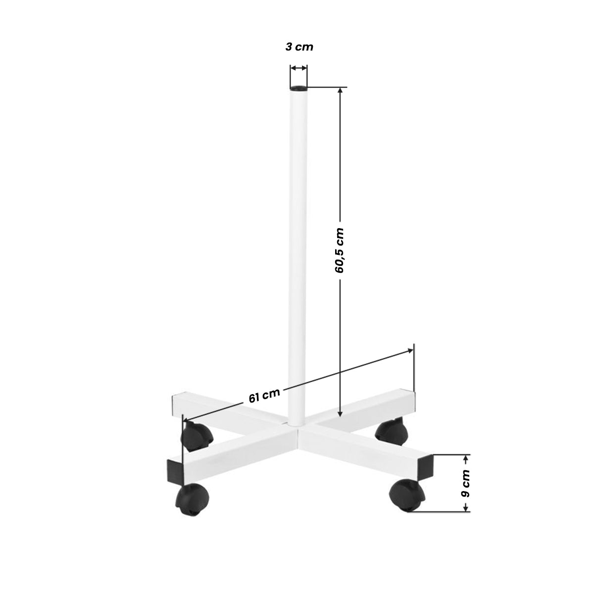 S4 LED lupa + stativ