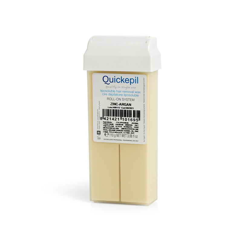 Quickepil depilační vosková rolka zinkovo-arganová 110g