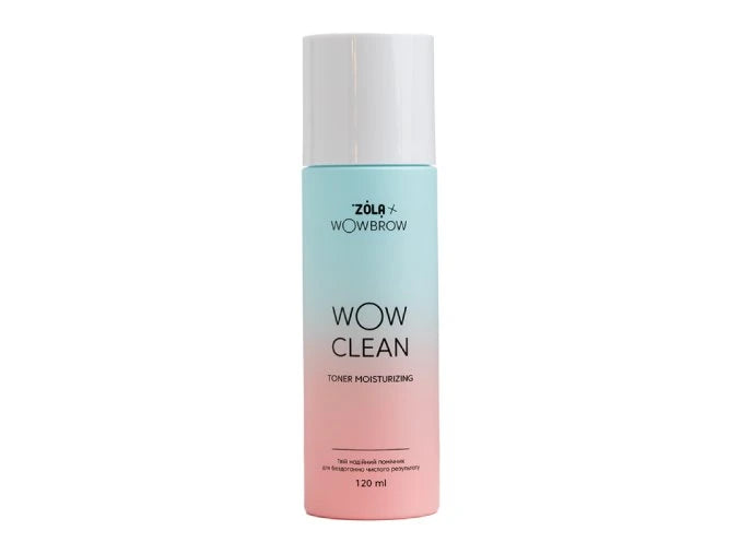 ZOLA x WowBrow WOW CLEAN Reinigungs-Tonic für Wimpern und Augenbrauen nach der Laminierung 120 ml