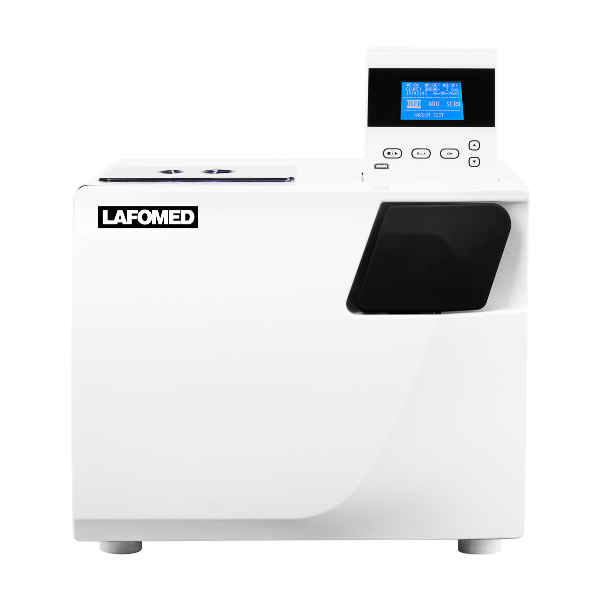 Autokláv Lafomed Compact Line LFSS08AD s 8L tiskárnou, třída B, lékařský