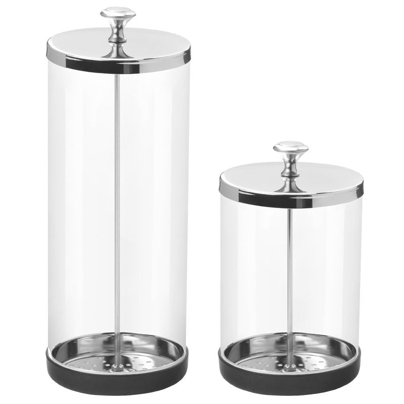 Skleněná nádoba na dezinfekci nářadí, 1400 ml