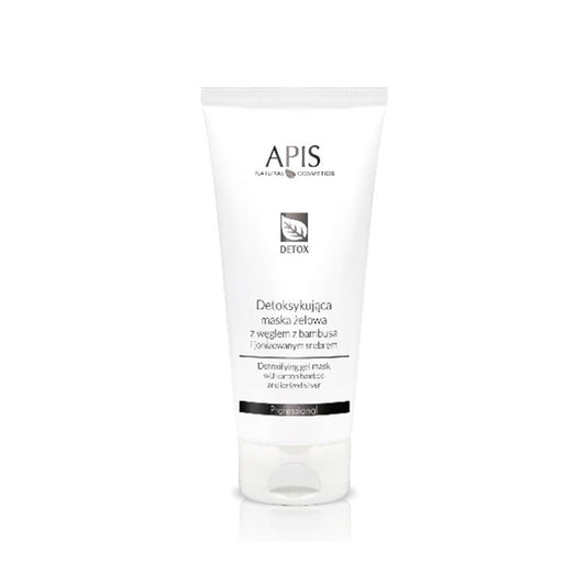 Apis detoxifying gel mask with bamboo charcoal and ionized silver 200 ml