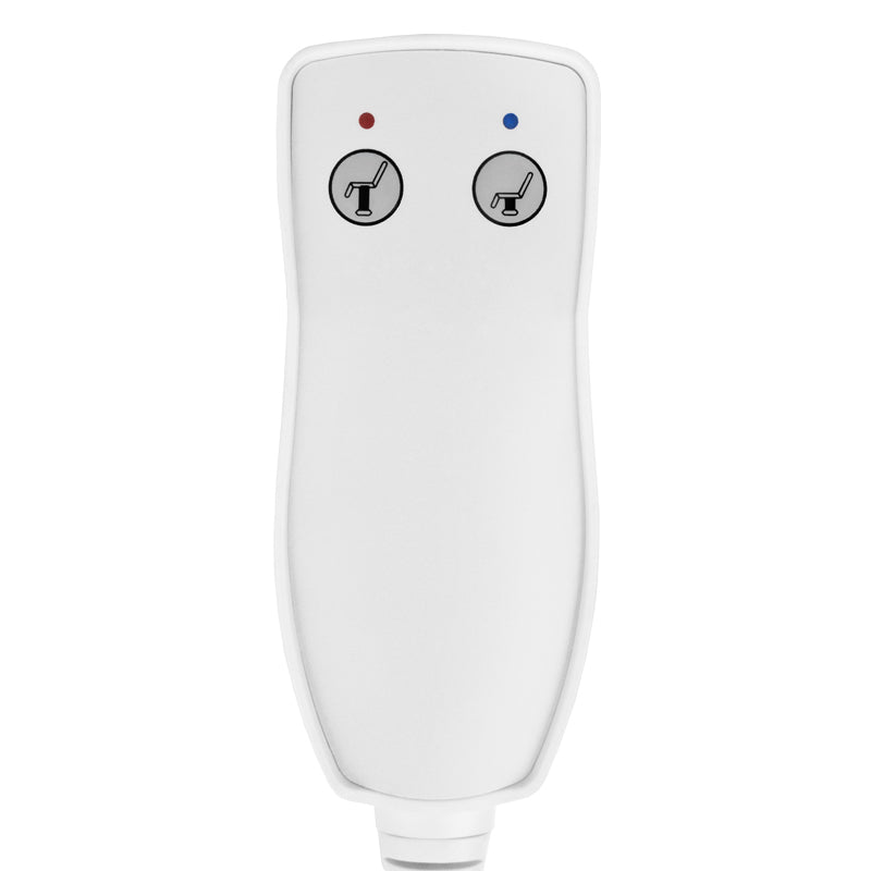 Elektrické masážní lehátko Azzurro 336 1 motor. bílý