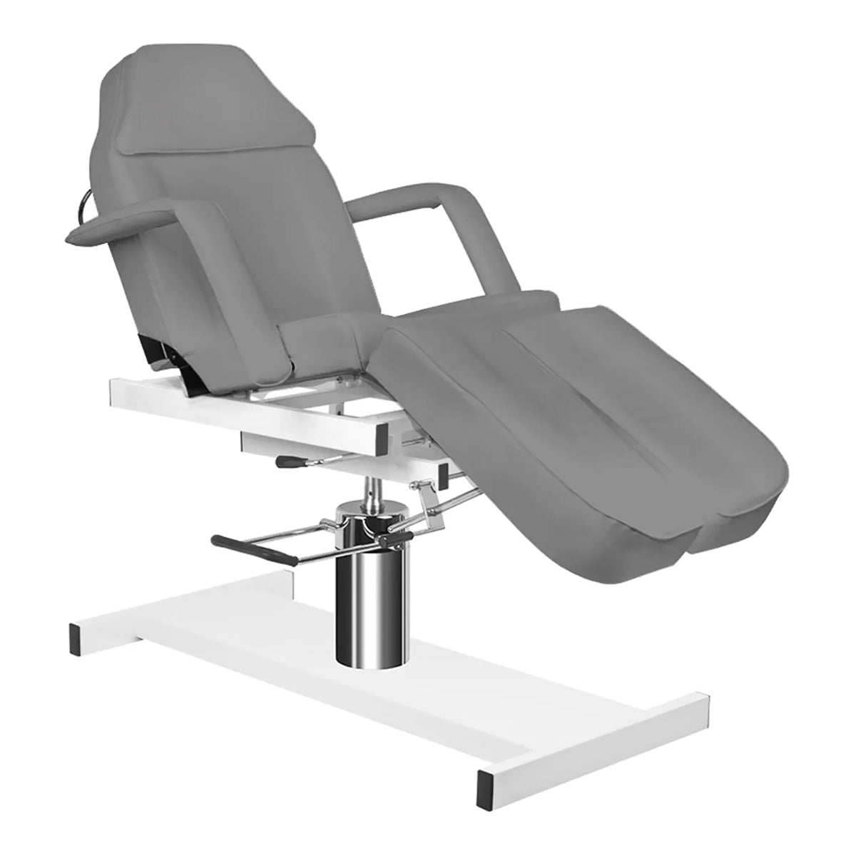 Hydraulické kosmetické křeslo. Pedi šedá 210C