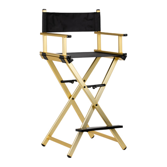 Alu gold makeup chair