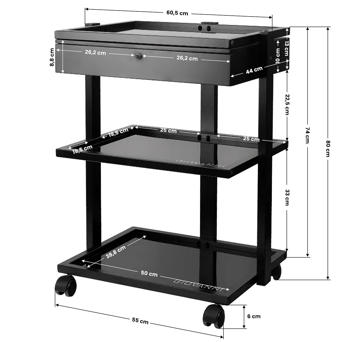 Pro Ink 1040A tetovací asistent černý