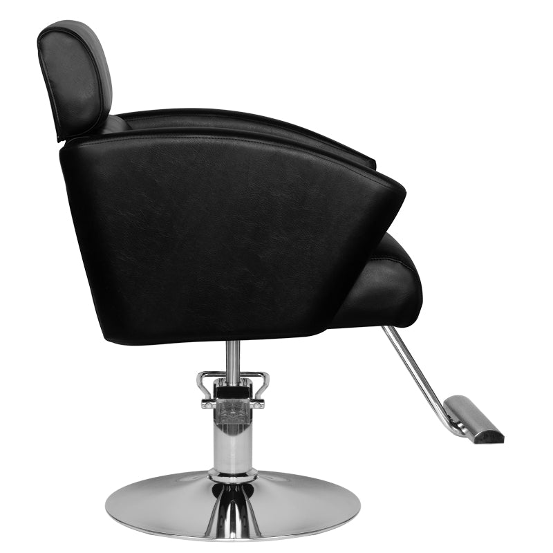 Kadeřnické křeslo Hair System HS02 černé