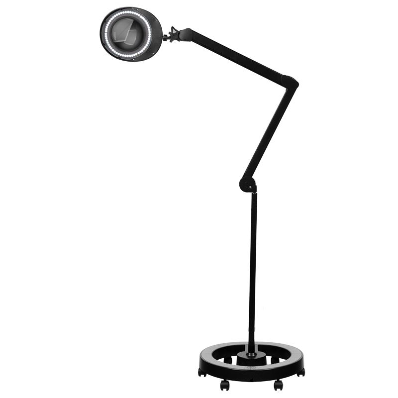 Elegante 6025 60 LED SMD 5D černá lupa se stativem