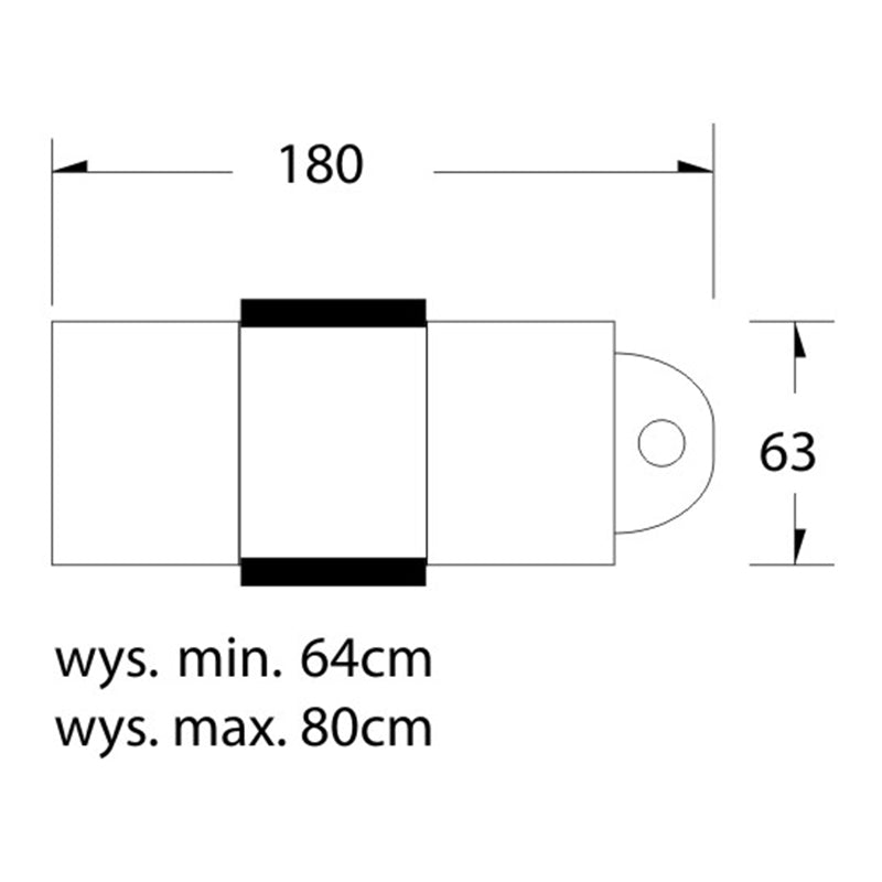 Hydraulické kosmetické křeslo. Základní 210 bílá
