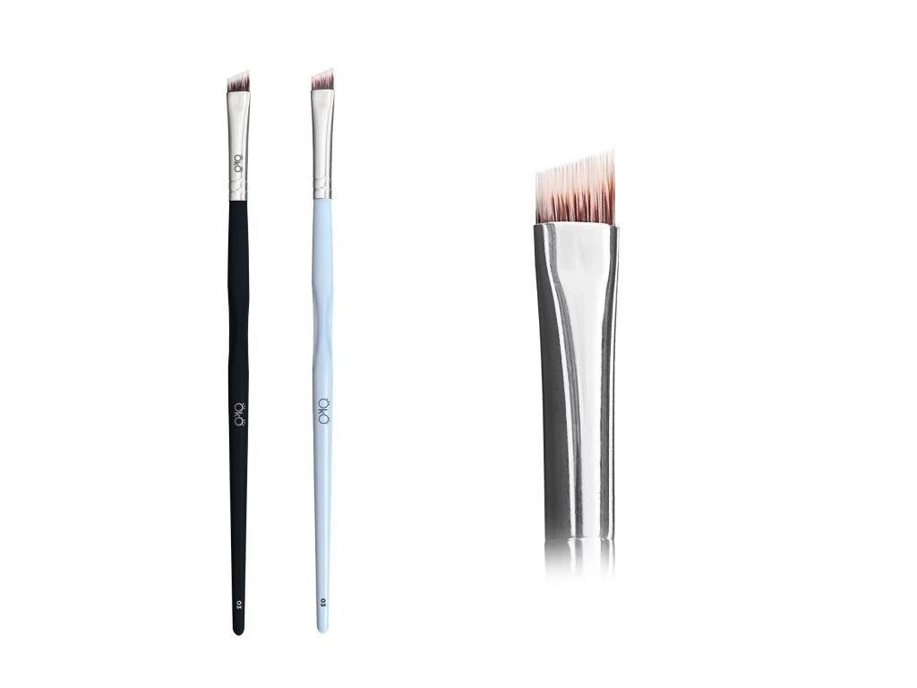 OkO lash brow abgewinkelter Augenbrauenpinsel #3