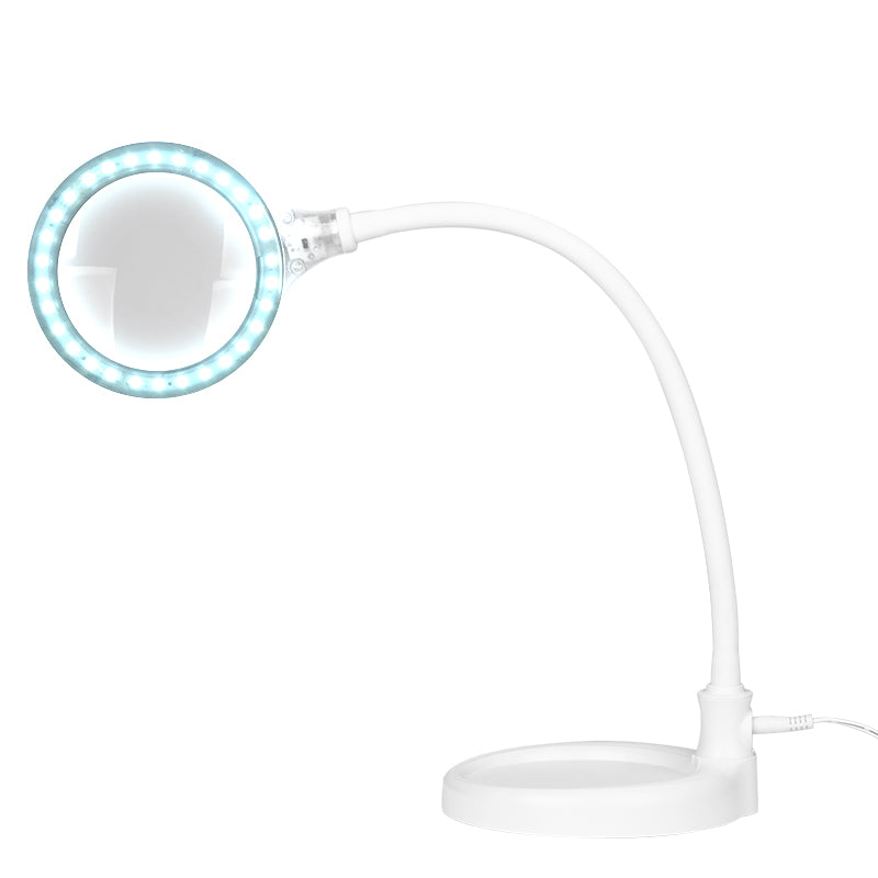 Elegante 2014-2014-2014 lampa s lupou 30 SMD 5D LED se stojánkem a sponou na stůl
