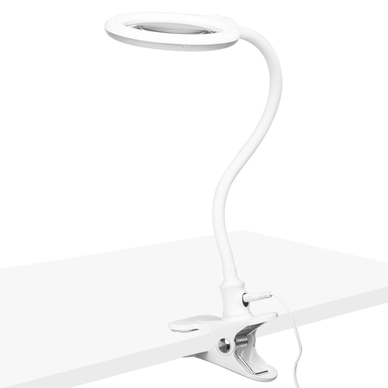 Elegante 2014-2014-2014 lampa s lupou 30 SMD 5D LED se stojánkem a sponou na stůl