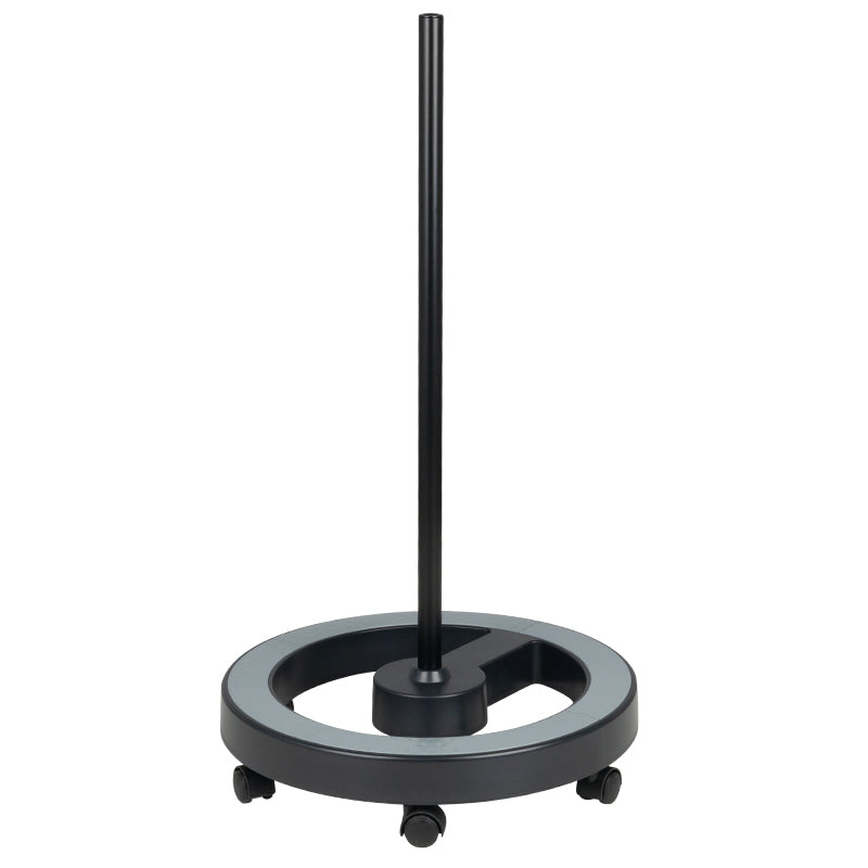 Elegantní stojan na lampu, černá