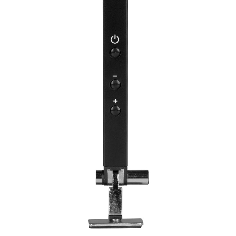 3-arm LED desk lamp, black
