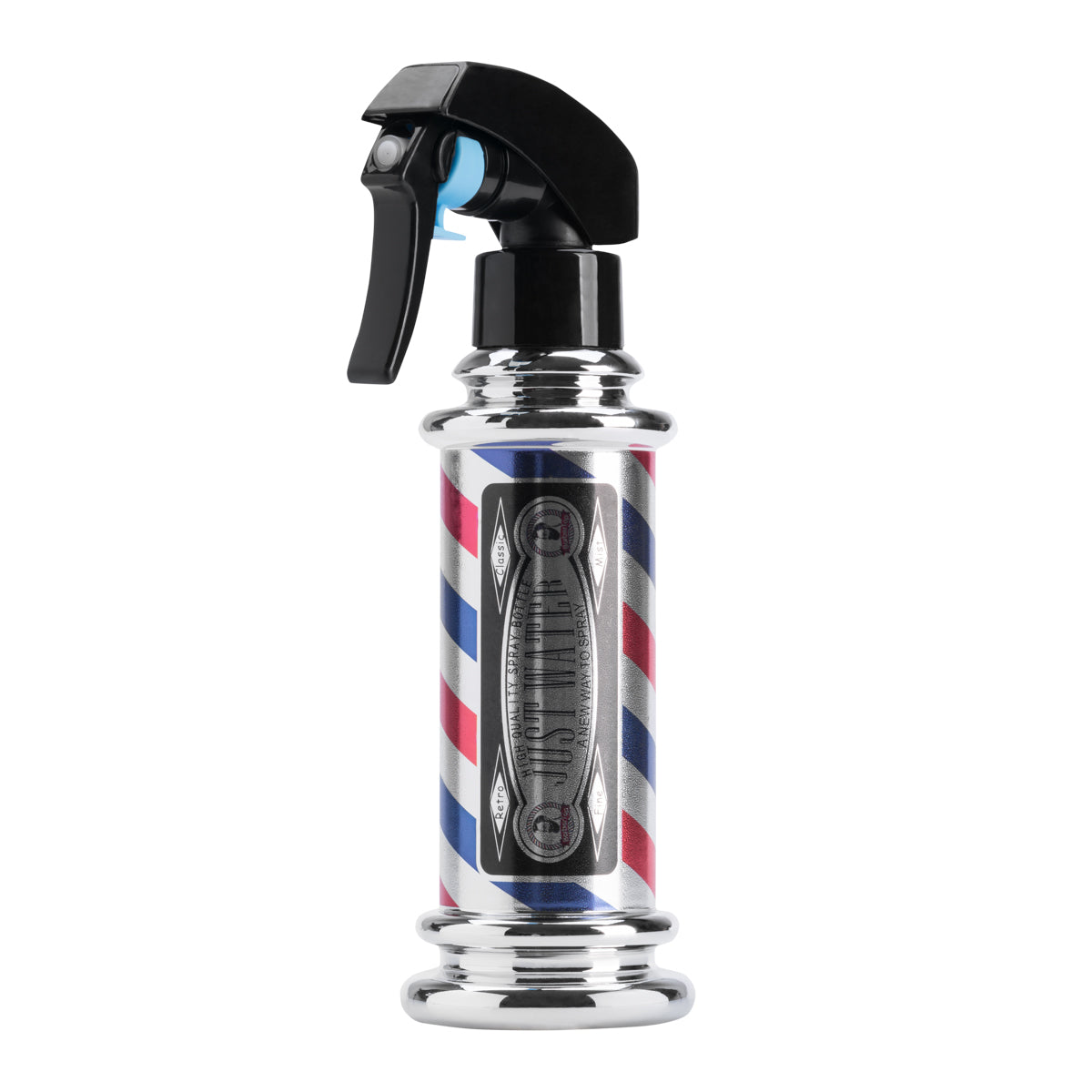 Stříbrný barber kadeřnický rozprašovač A-12 200 ml