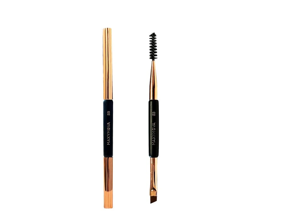 Maxymova BB Brow Brush 2 in 1 double-sided brush