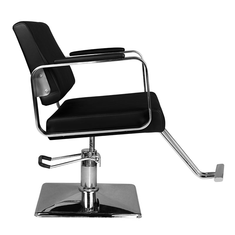 Kadeřnické křeslo Hair System HS202 černé