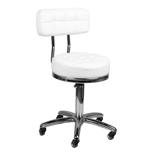 AM-877 cosmetic stool, white