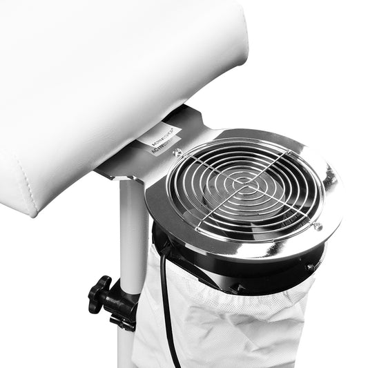 Azzurro F-18A pedicure dust collector, chrome