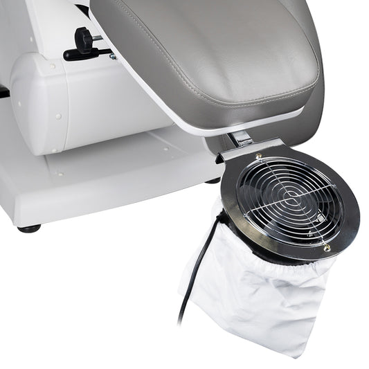 Azzurro F-18 chrome pedicure dust collector