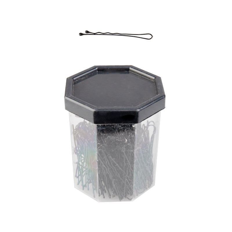 Hairdressing hair pins E-62 150 pcs. 4.9 cm, black