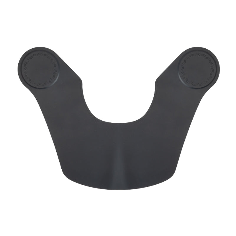 Black protective hairdressing collar