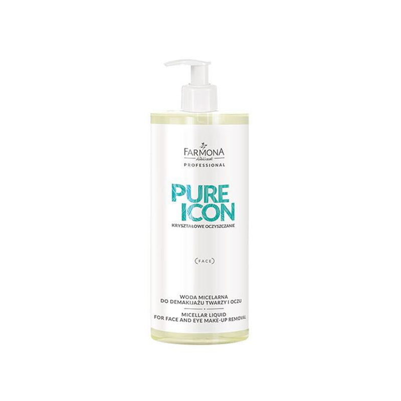 Farmona pure icon micellar water for face and eye make-up removal 500 ml